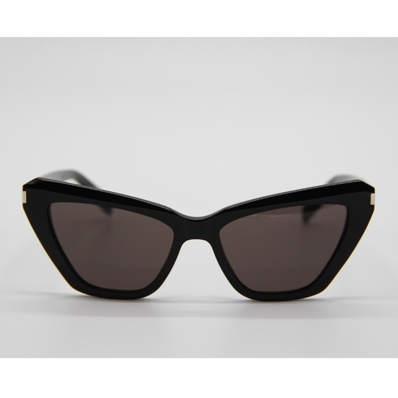 NEW SAINT LAURENT SL466 001 BLACK CAT EYE FRAME SUNGLASSES SAINT LAURENT - Picture 3 of 12